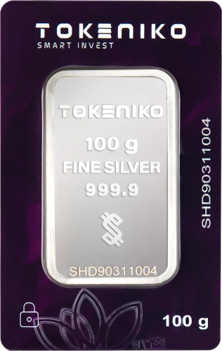 شمش برند توکنیکو 100 گرمی خالص عیار 999.9